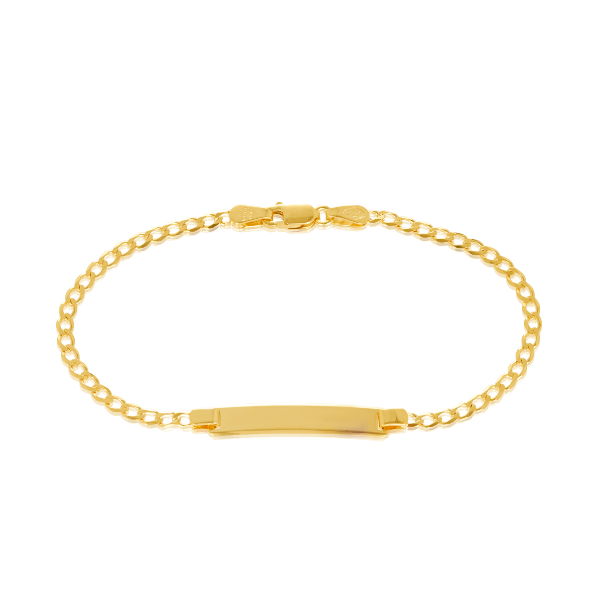 60BPK549/4-Yellow-16cm - 375/- ID Bracelet