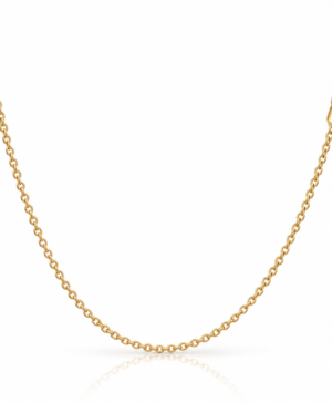 GVJ Custom 375/- Solid Cable Chain 1.30mm
