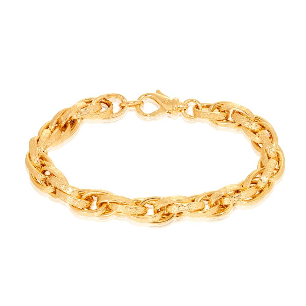 150HVH207/3-Yellow-45cm - 375/- 4 Sides Long Overlapping Chain - Image 2