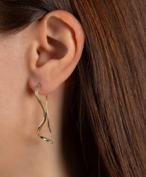 Alternative view of 45450 – 925/- earrings, fg polished