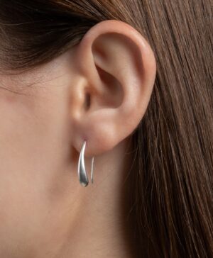 Alternative view of 44441 – 925/- earring, matte rho.
