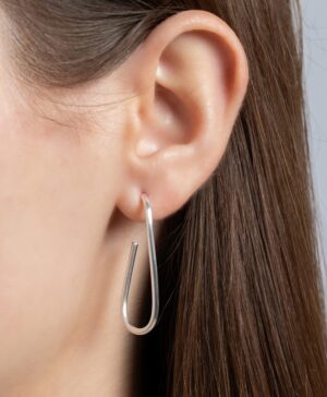 Alternative view of 44451 – 925/- Earrings, matte rho.