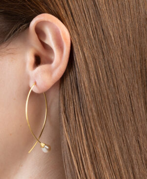 Alternative view of 28220 - 375/- yellow - g.citrine Earrings